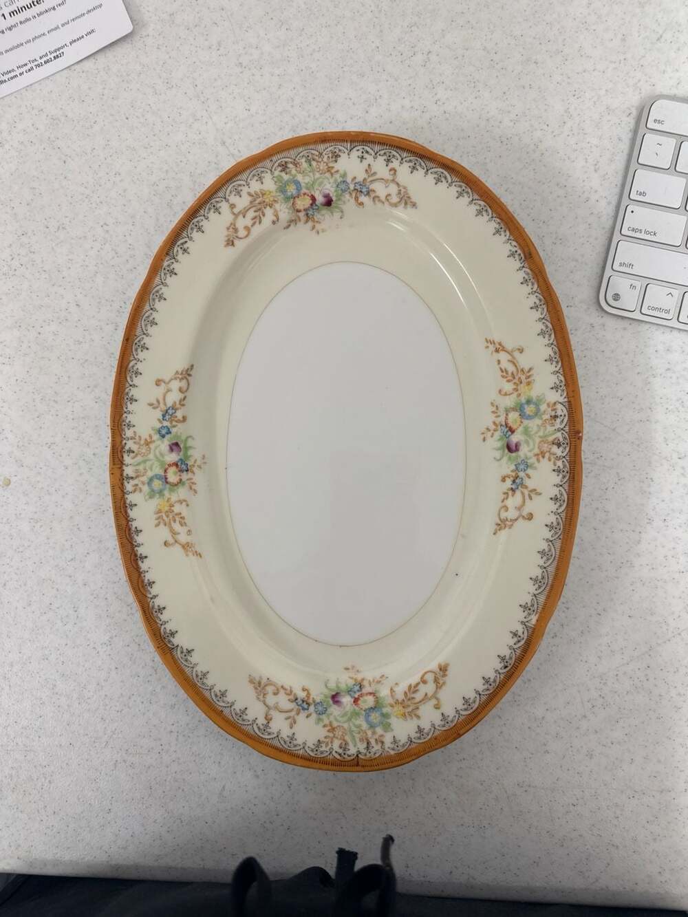 WEX5 12" Oval Serving Platter by Wexford